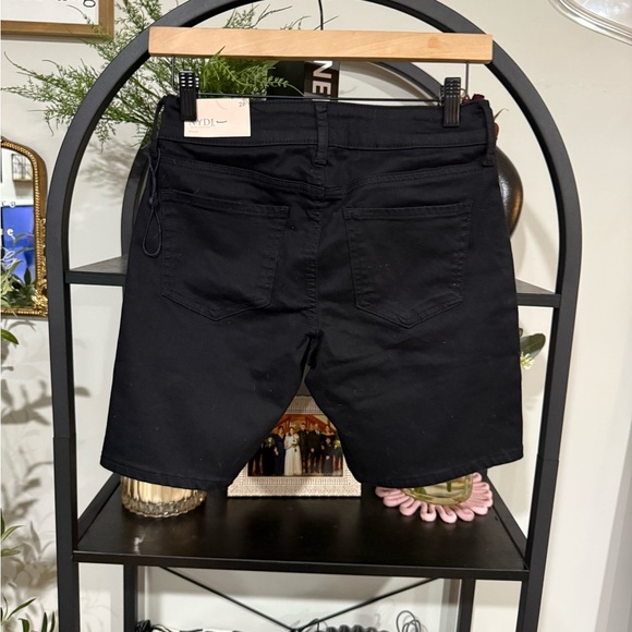 NYDJ Black High Waist Shorts Classic Chino Style size 2 petite - Picture 3 of 8